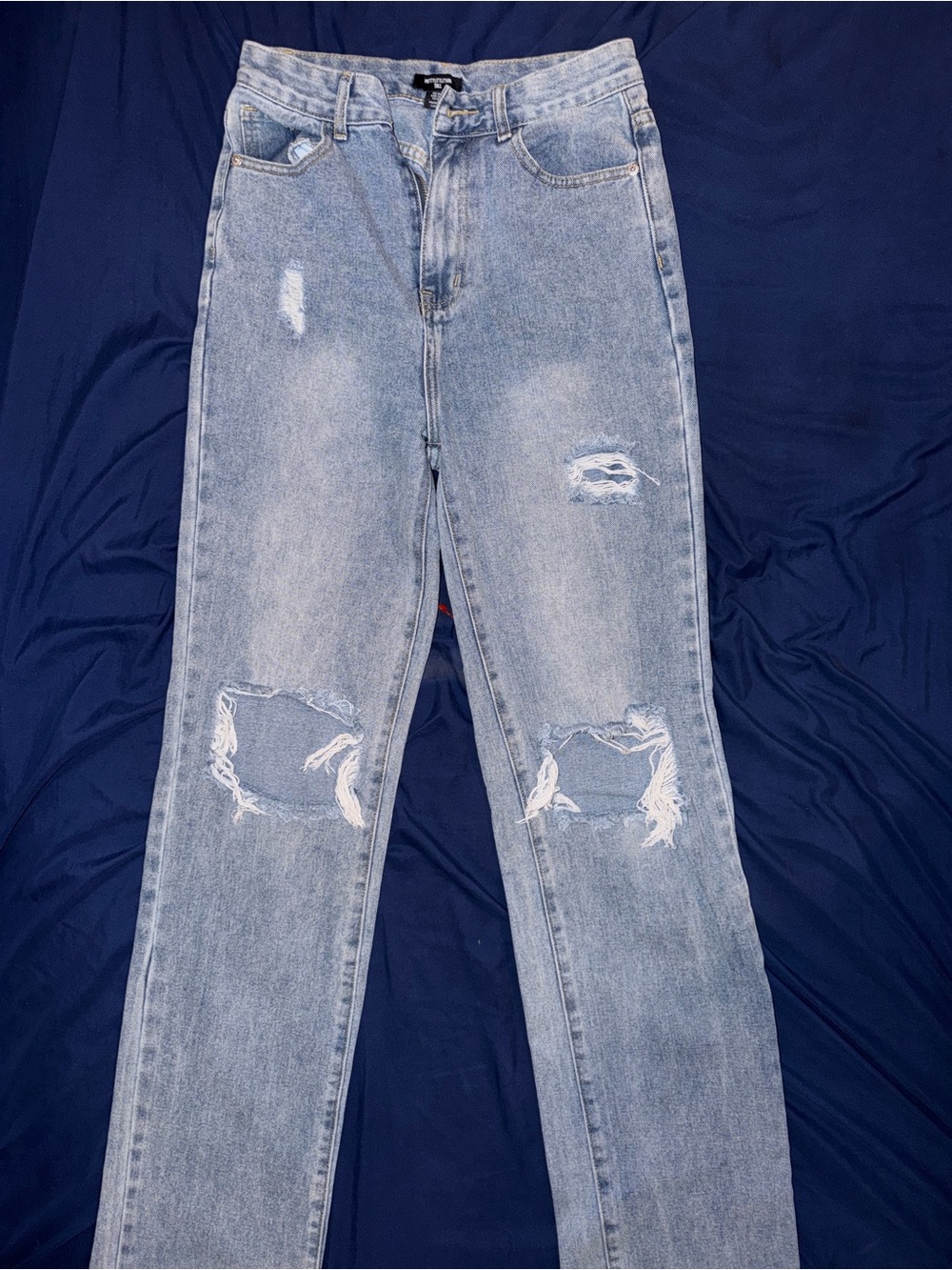 PrettyLittleThing Tall Straight-Leg Jeans